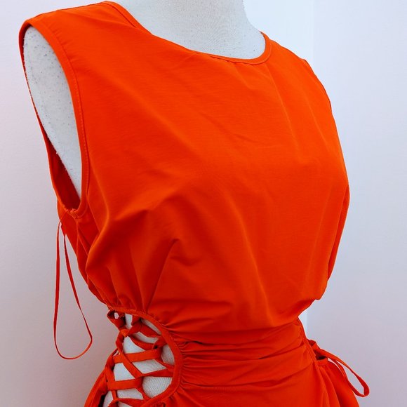 Orange dress - Picture 3 of 4